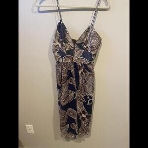 Trina Turk Floral Sheath Cocktail Dress -size 4, EUC